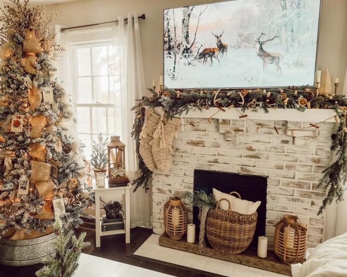 Farm house christmas decor