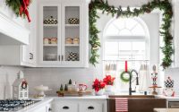 Christmas decor for kitchen