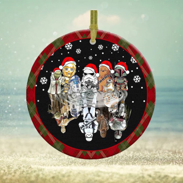 Star wars christmas decor