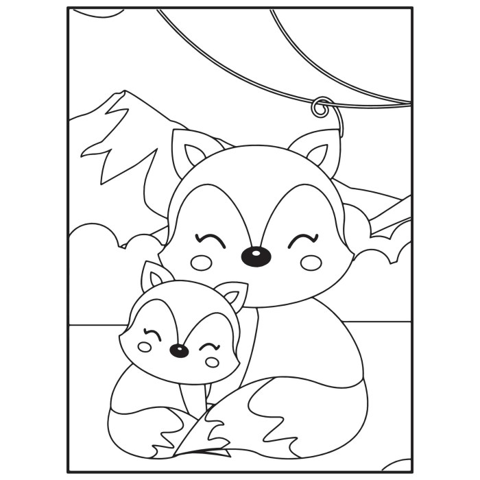 Animal coloring pages pdf for toddlers