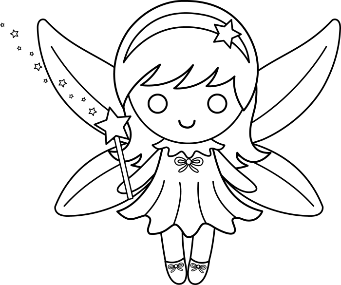 Drawing a fairy easy