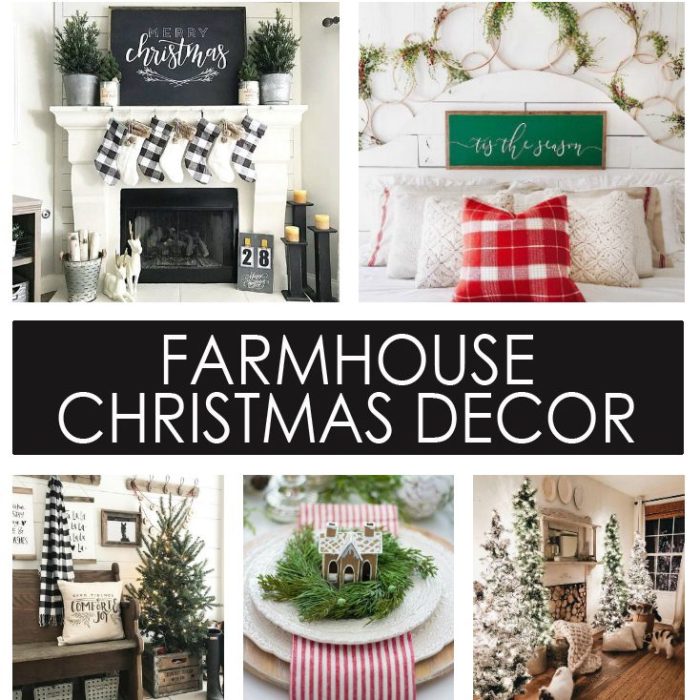 Farm house christmas decor