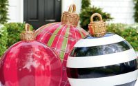 Cheap outdoor christmas decor