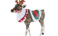 Christmas decorations reindeer outdoor yard holiday deer led depot decor accents ft