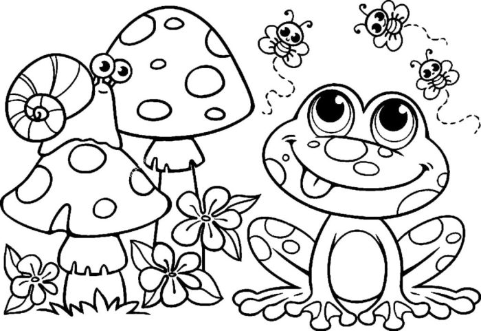 Animated animal coloring pages